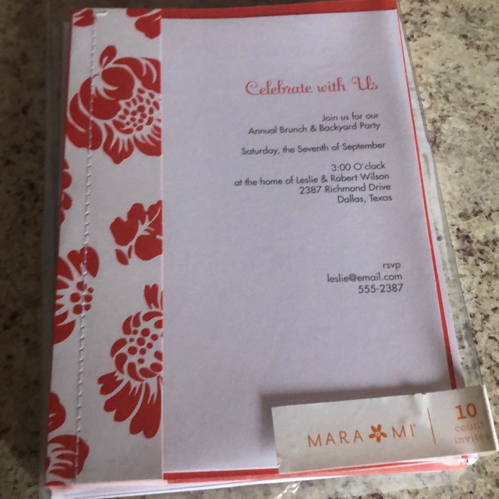 Invitations for any occasion